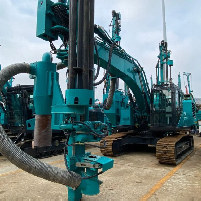 Rig Gerudi DTH Crawler Mudah Alih